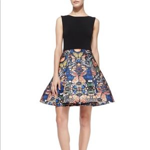 Alice + Olivia Butterfly Print Dress